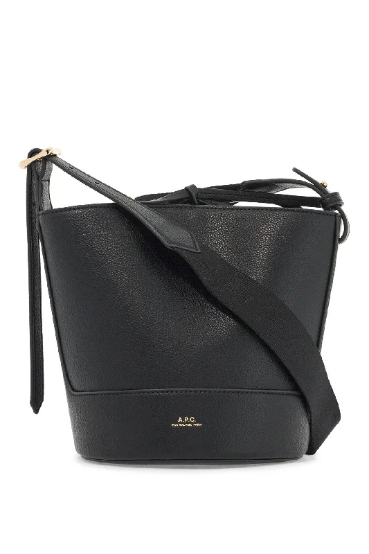 Convertible bucket bag that can be worn as a cross - body or shoulder bagA.P.C. Women's Ana Bucket Bag In Italian