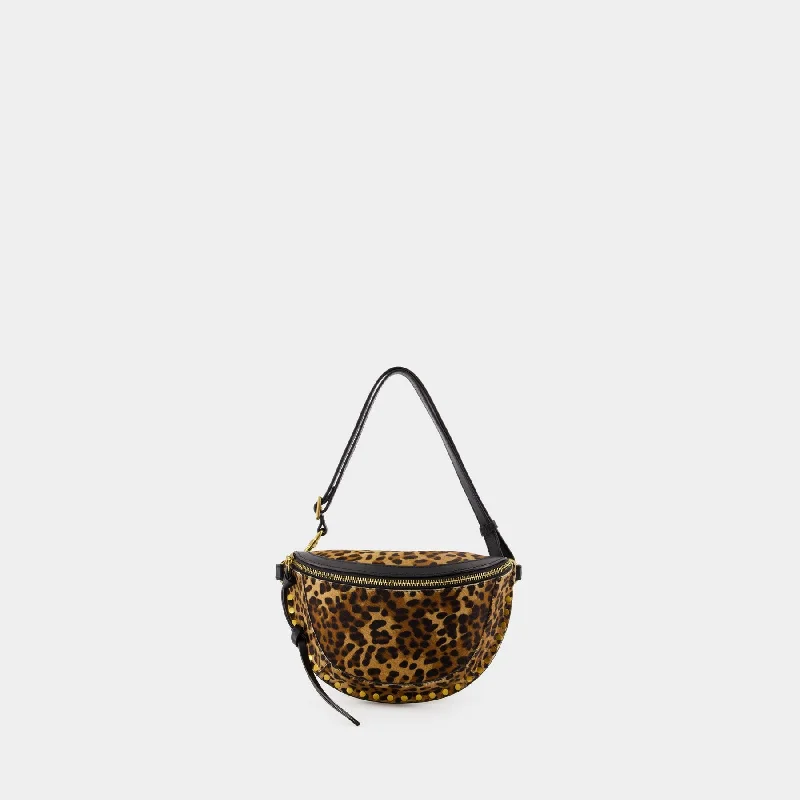 Vegan leather hobo bag for eco - conscious consumersSkano Shoulder Bag - Isabel Marant - Leather - Leopard Print