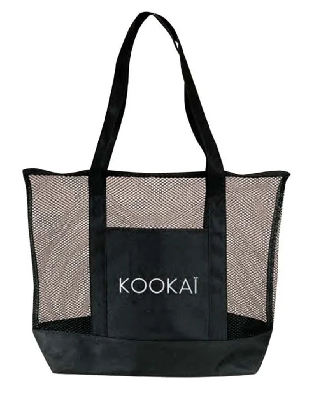 Laser-cut leather tote bag with a geometric pattern for a modern aestheticCustom Value Zippered Double Mesh Tote Bag - Sublimation Tote Bags With Your Logo - BS159