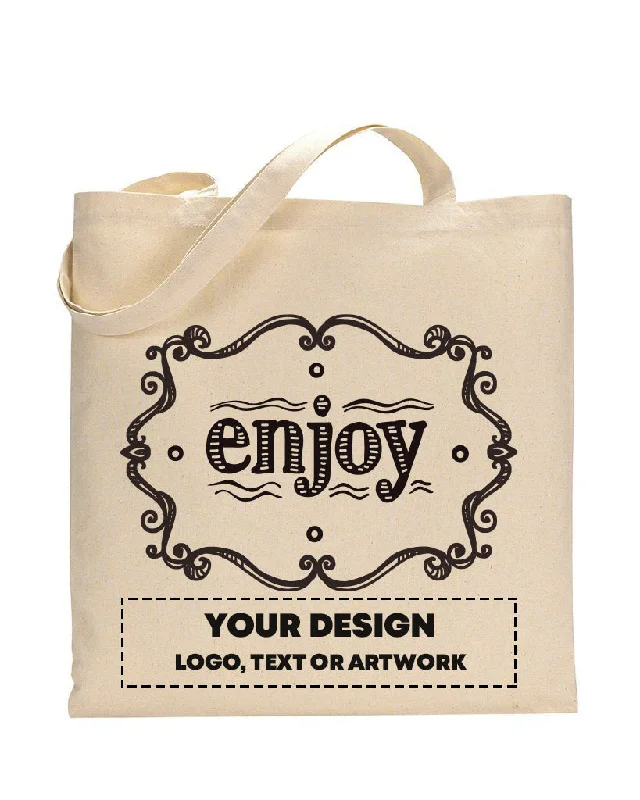 Tote bag with a detachable pouch for easy access to small itemsEnjoy Bakery Design - Bakery Tote Bags