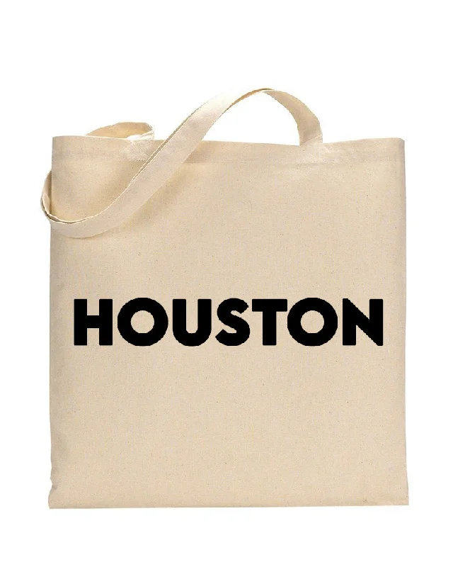 Waterproof nylon tote bag with a roll-top closure for outdoor useHouston Tote Bag - City Tote Bags