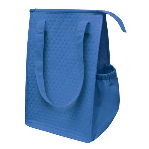 Tote bag with multiple internal compartments and a zippered pocket for organizationThermo Insulated Food & Drink Containers Tote Bag