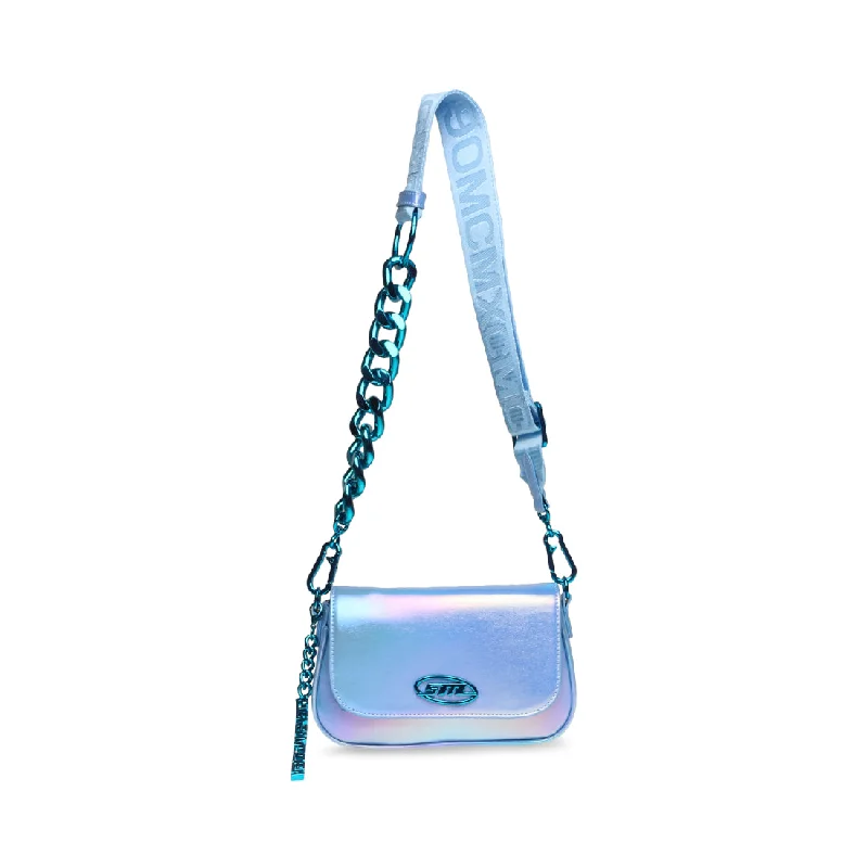 Plus - size crossbody bag with a roomy interior for carrying essentialsBGLITCH BLUE