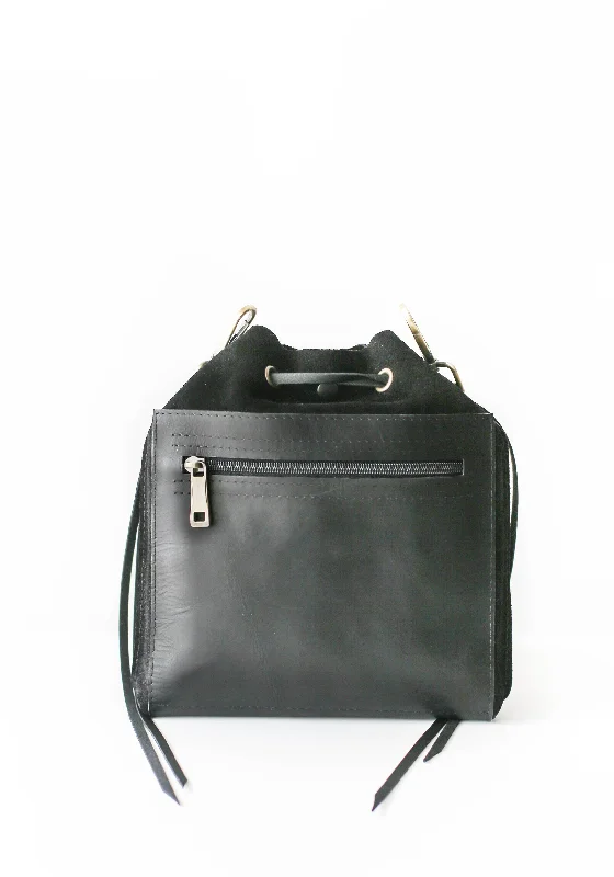 Silk crossbody bag with a delicate print for a feminine touchBlack Designer Mini Bag -  Small Leather Bag