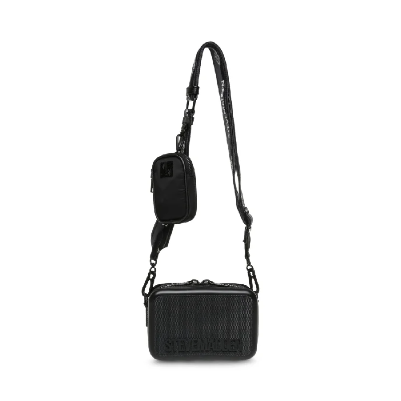 Mini crossbody bag with a chain strap for a trendy and compact lookBSACHA BLACK