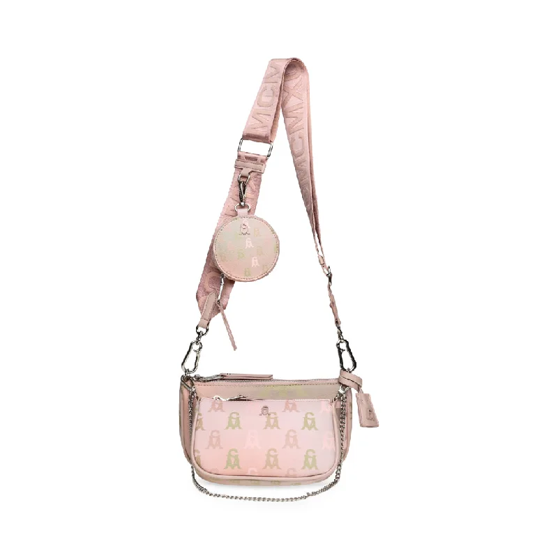 Shoulder bag with a hidden anti - theft pocket and RFID - blocking technologyBURGENTP BLUSH