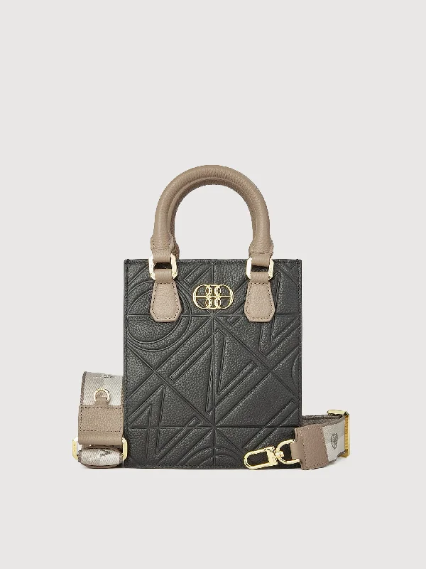 Vintage - style crossbody bag with a brass frame and leather strapsCamilla Small Crossbody Bag