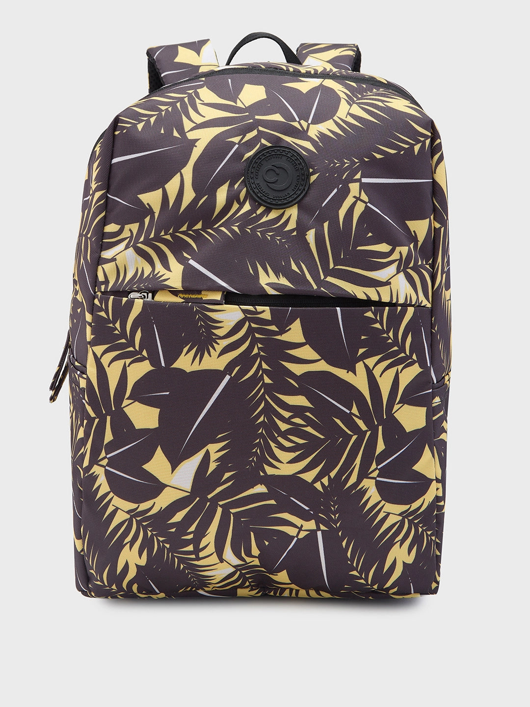 Backpack with adjustable straps and a padded back for comfortCaprese Eddy Laptop Backpack Medium Printed Black