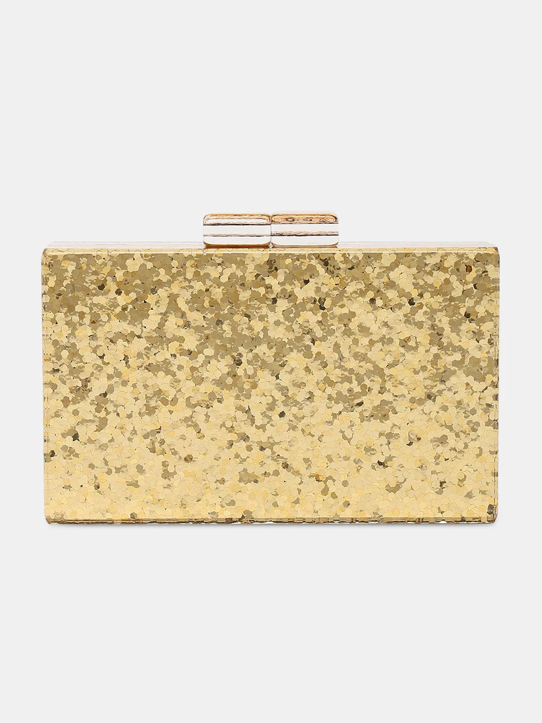 Mother - of - pearl clutch with a delicate sheenCaprese Gianna Clutch Small Gold