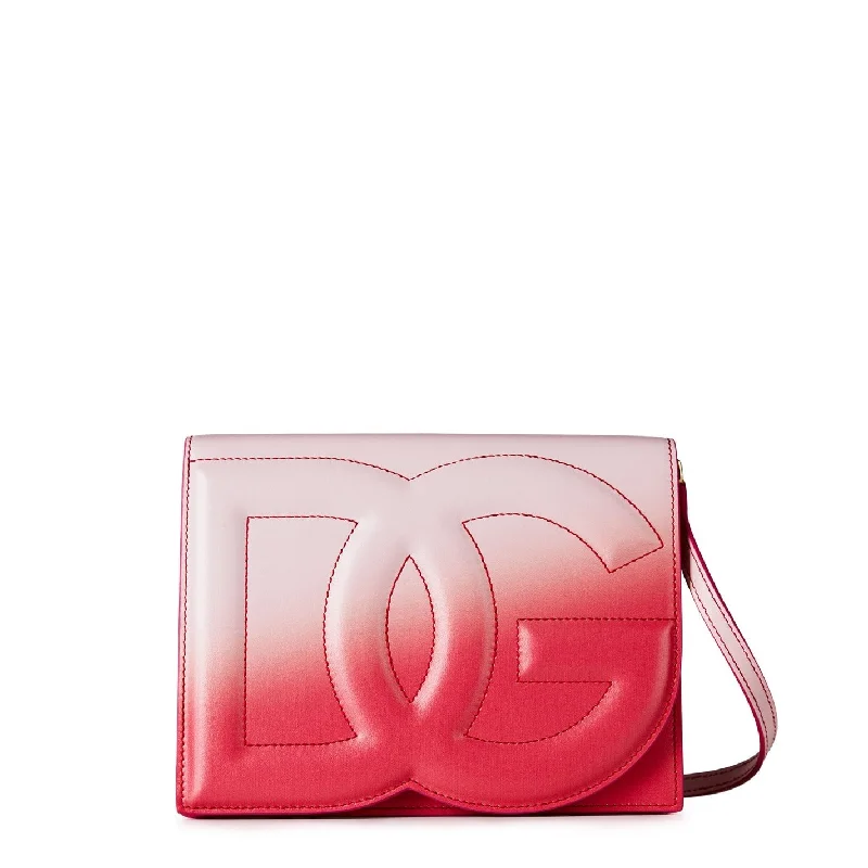 Silk crossbody bag with a delicate print for a feminine touchDG LOGO BAG CROSSBODY BAG