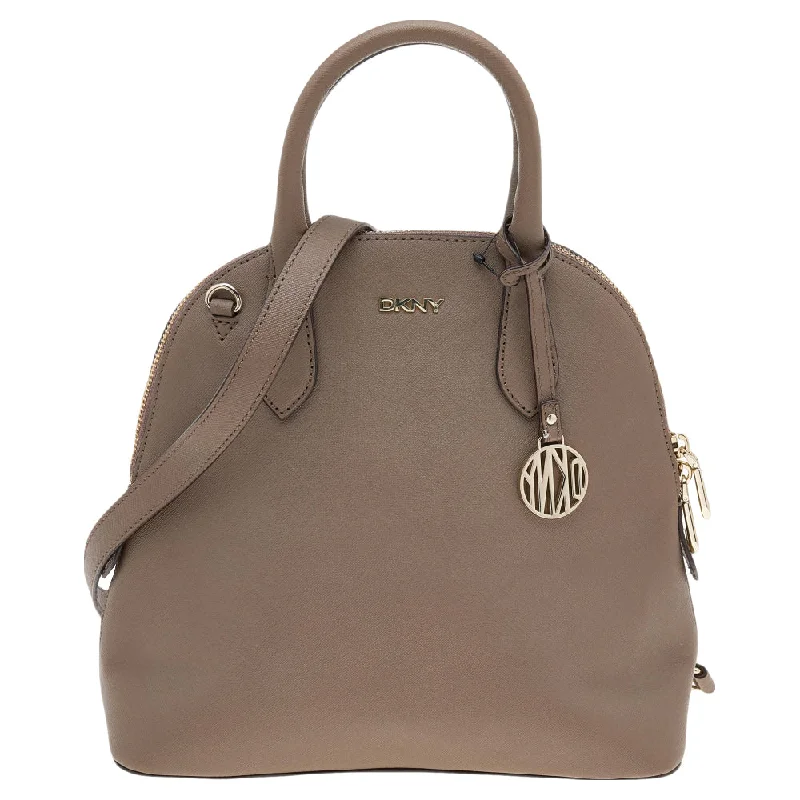 Waterproof nylon satchel with a drawstring closure for outdoor useDkny Leather Top Zip Satchel