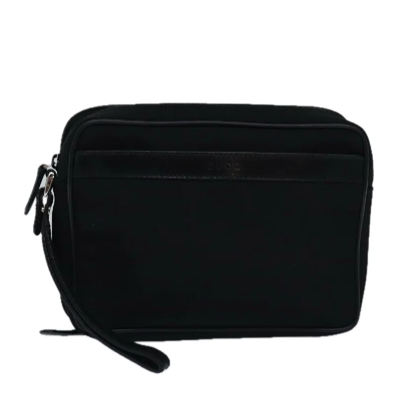 Two - tone clutch with a contrast color lining for added styleGucci  Synthetic Clutch Bag (Pre-Owned)