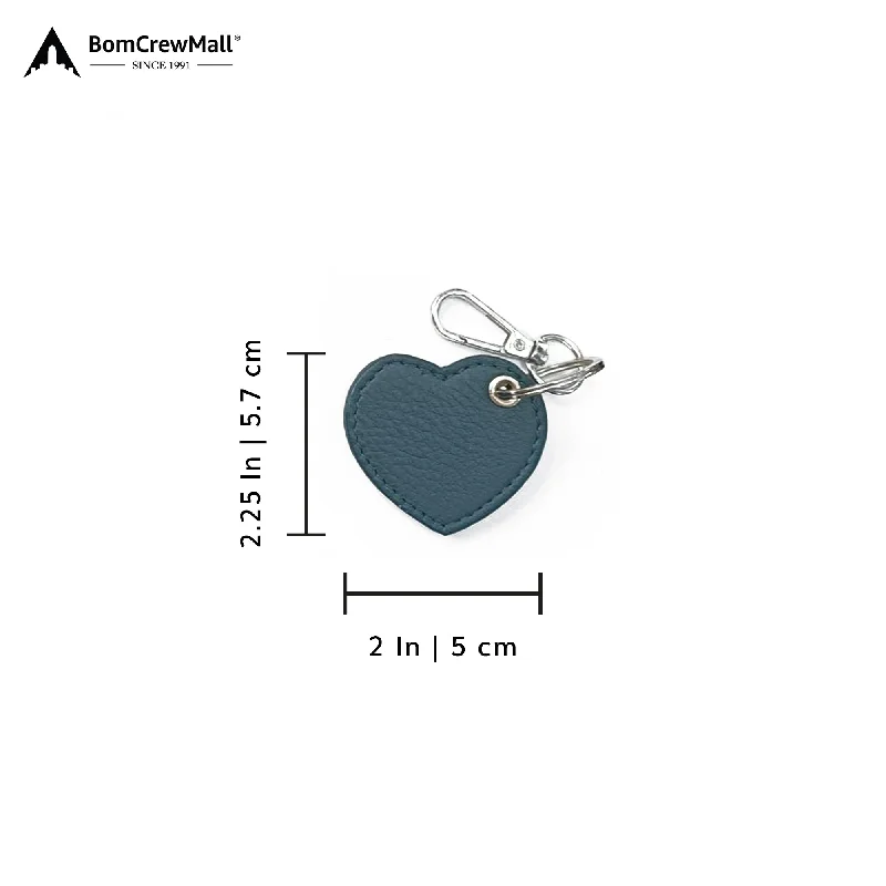 Women's waterproof nylon crossbody bags for outdoor adventuresHEART SHAPE BAG TAG - KEY HOLDER