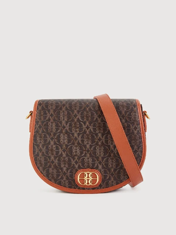 Mini crossbody bag with a chain strap for a trendy and compact lookLa Luna Monogram Crossbody Bag