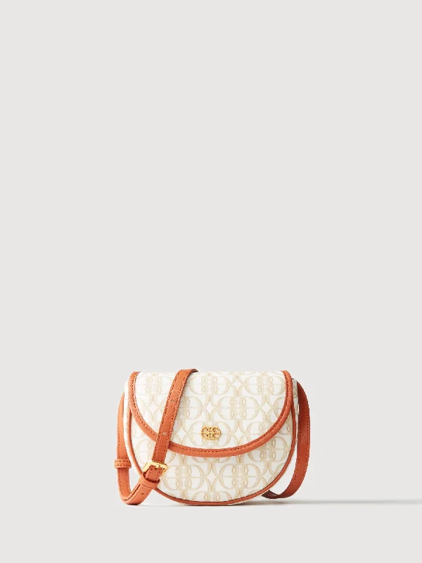 Crossbody bag with a detachable strap for easy customizationLa Luna Monogram Mini Crossbody Bag