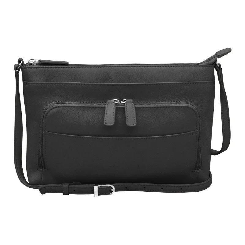 Vegan leather crossbody bag for eco - conscious consumersCrossbody Organizer Bag