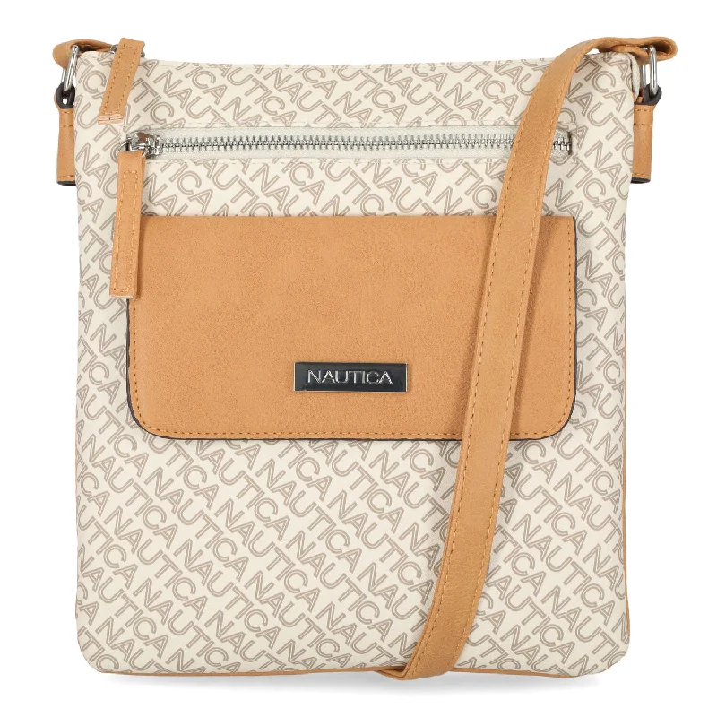 Silk crossbody bag with a delicate print for a feminine touchNautica Citadel Crossbody Bag