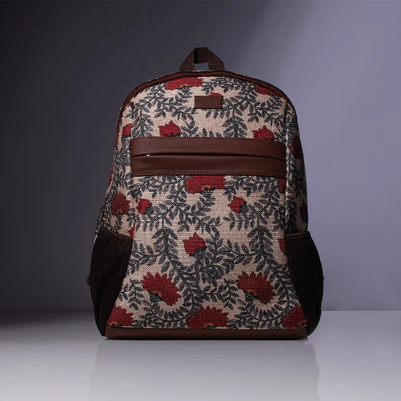 Backpack with adjustable straps and a padded back for comfortNawabi Couture Classic Backpack