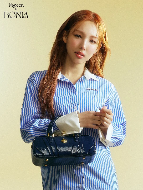 Studded leather shoulder bag with a punk - rock aesthetic[NAYEON BY BONIA] Carys Shoulder Bag