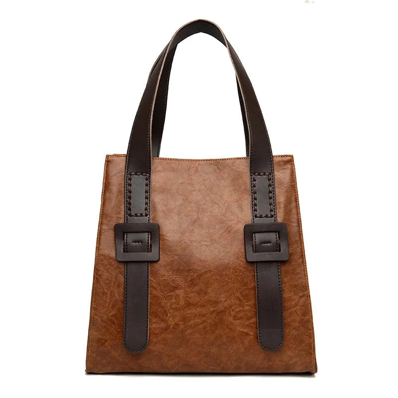 Soft suede women's hobo bags in rich chocolate colorsNew women leather handbag retro vintage bag handbag high quality famous brand tote shoulder ladies hand bag