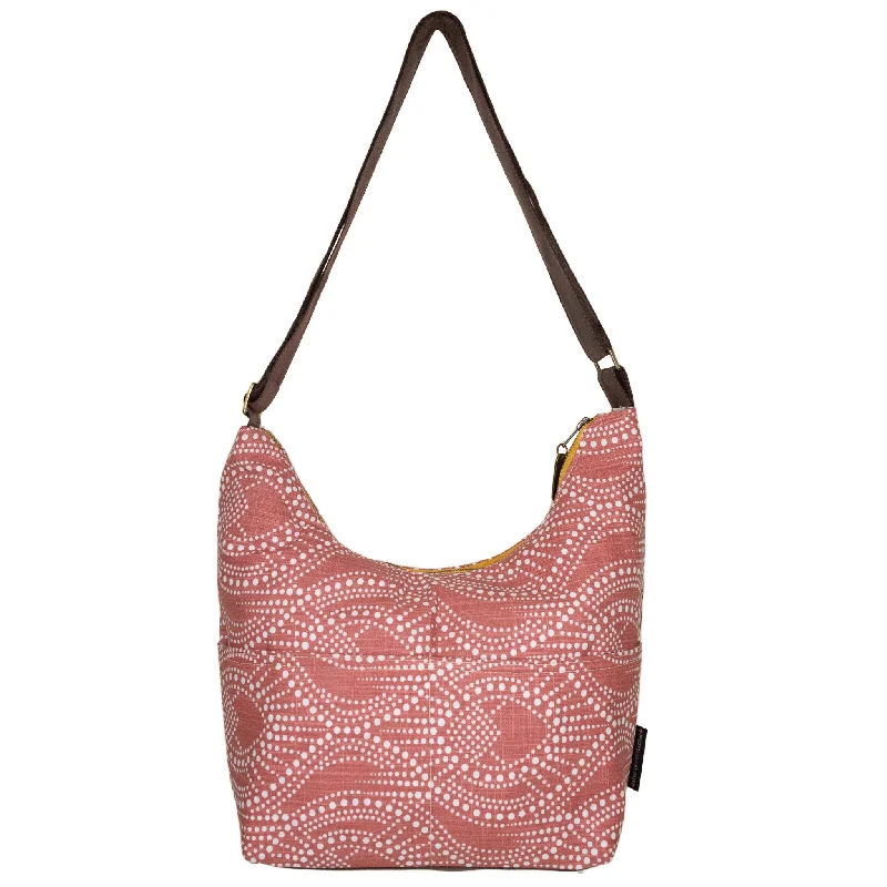 Mini crossbody bag with a chain strap for a trendy and compact lookPeggy: Terracotta Cup