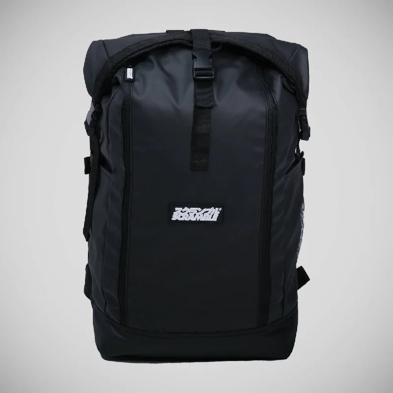 Silk - lined backpack with a smooth interior for protecting belongingsScramble Stealth Backpack Black