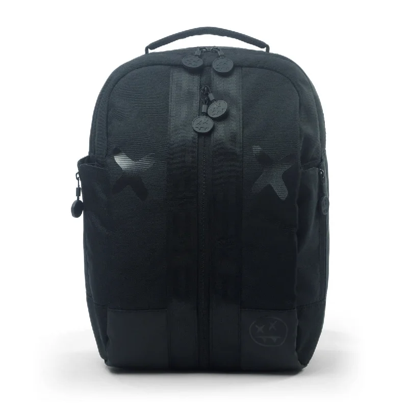 Silk - lined backpack with a smooth interior for protecting belongingsSteve Aoki Official FŪL Fang SAFB Black Backpack