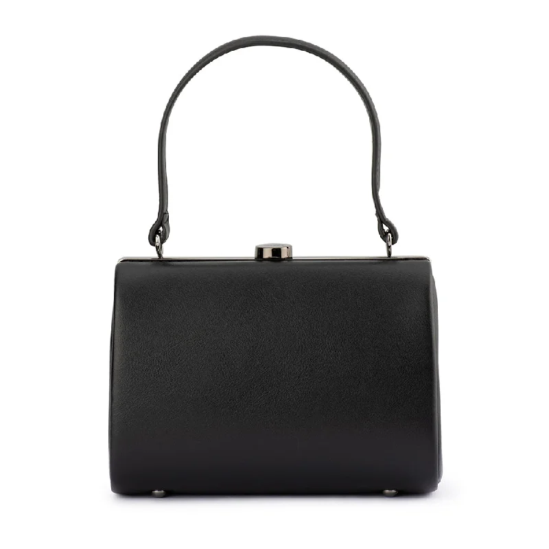 Women's genuine leather handle bag with a classic saddle shape and gold - tone hardwareTONIA Top Handle Bag