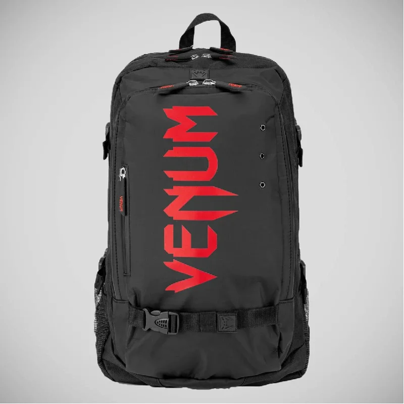 Embroidered backpack with detailed floral threadwork for a unique touchVenum Challenger Pro Evo Back Pack Black/Red