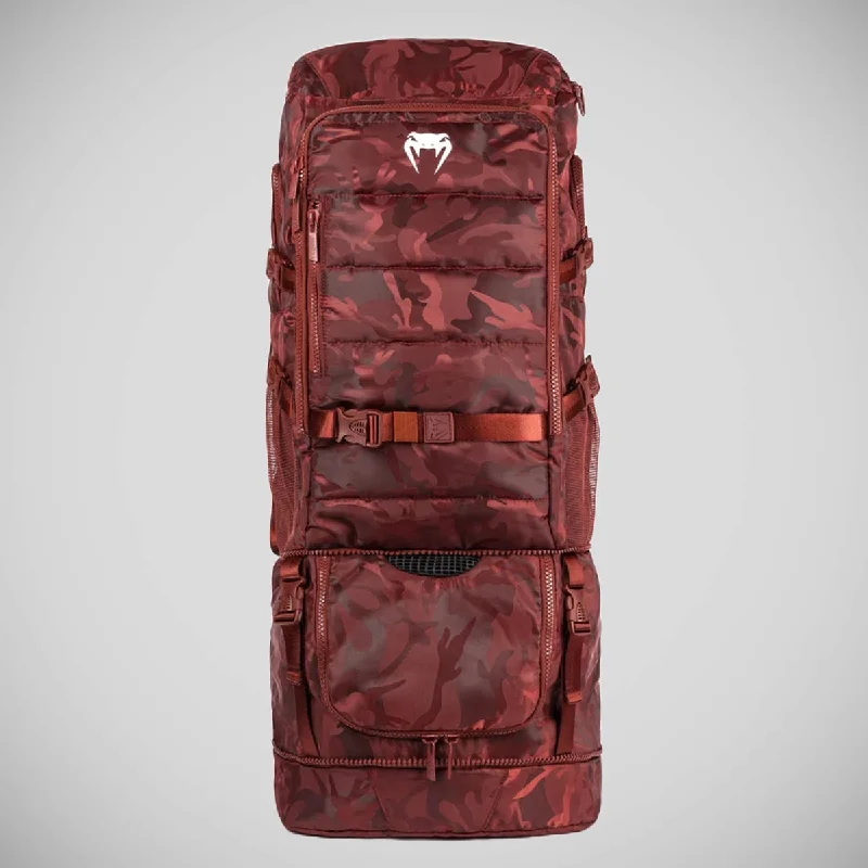 Backpack with a hidden anti - theft pocket and RFID - blocking technologyVenum Challenger Xtrem Back Pack Camo/Burgundy