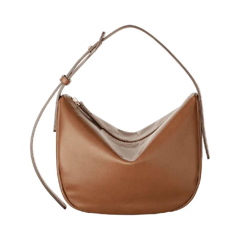 Vegan leather handle bag made from recycled materials for eco - conscious consumersAtlow Mini Round Bag